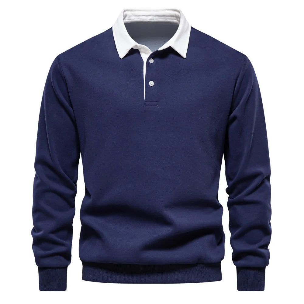 The Club Long-Sleeve Polo by Belgrave Club – view 1